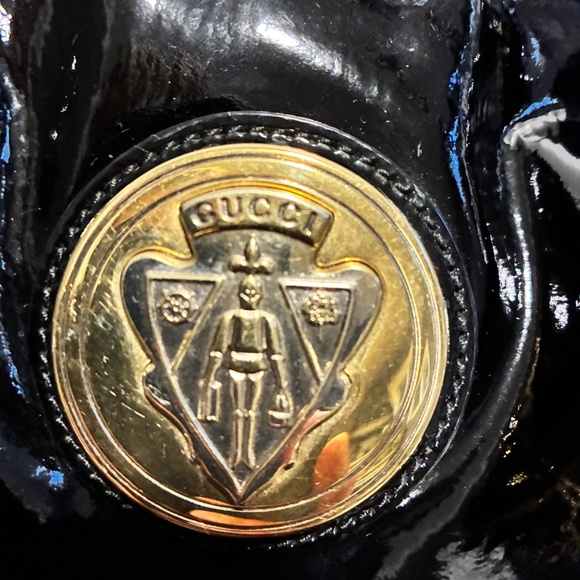 Gucci Black Patent Leather Hysteria bag - Picture 11 of 11